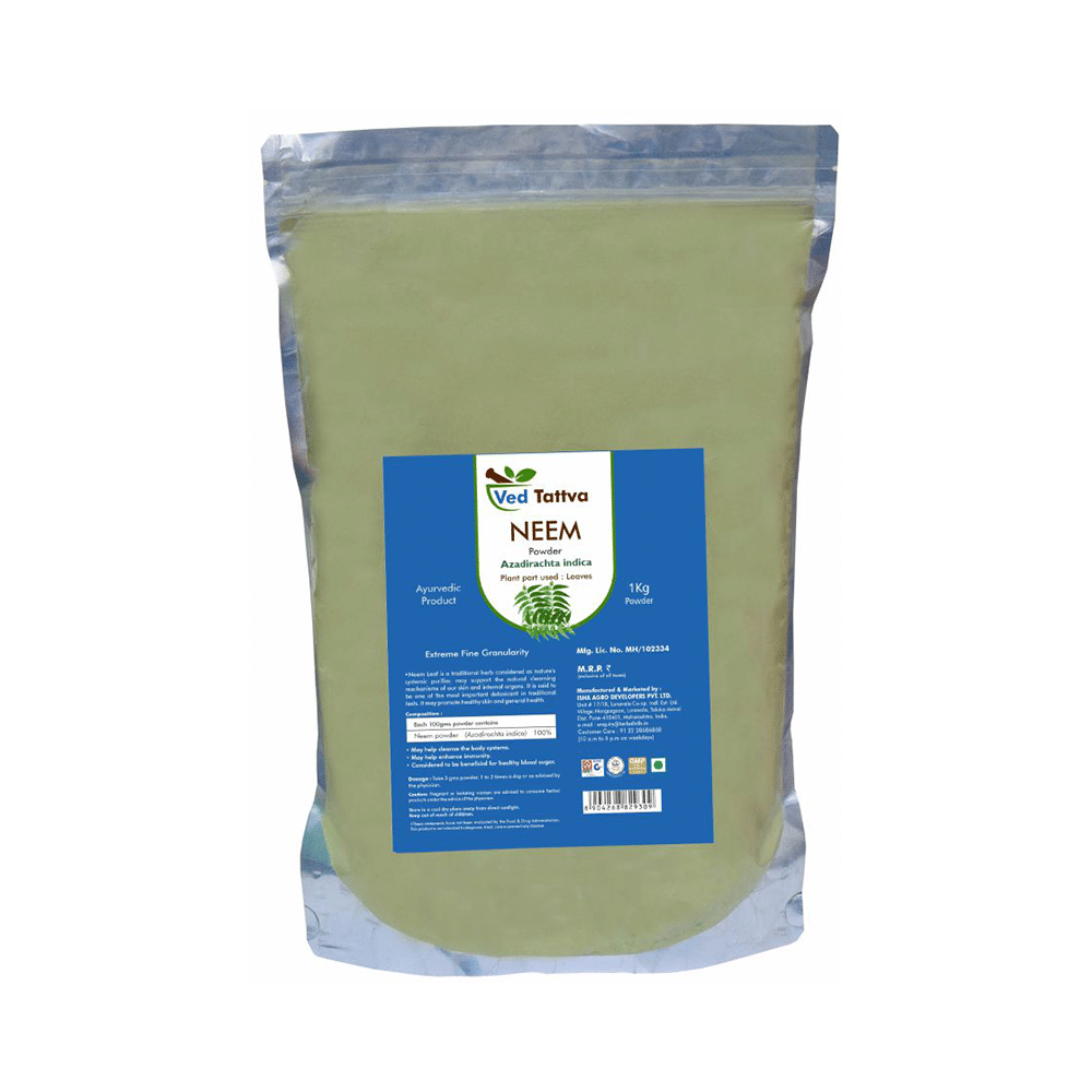 Ved Tattva Neem Azadirachta Indica Powder - Image 1