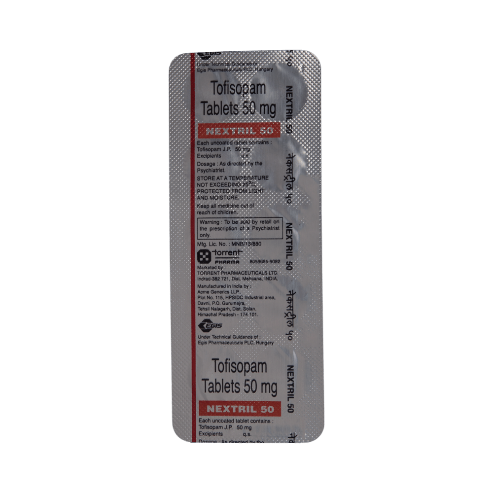 Nextril 50 Tablet - Image 5