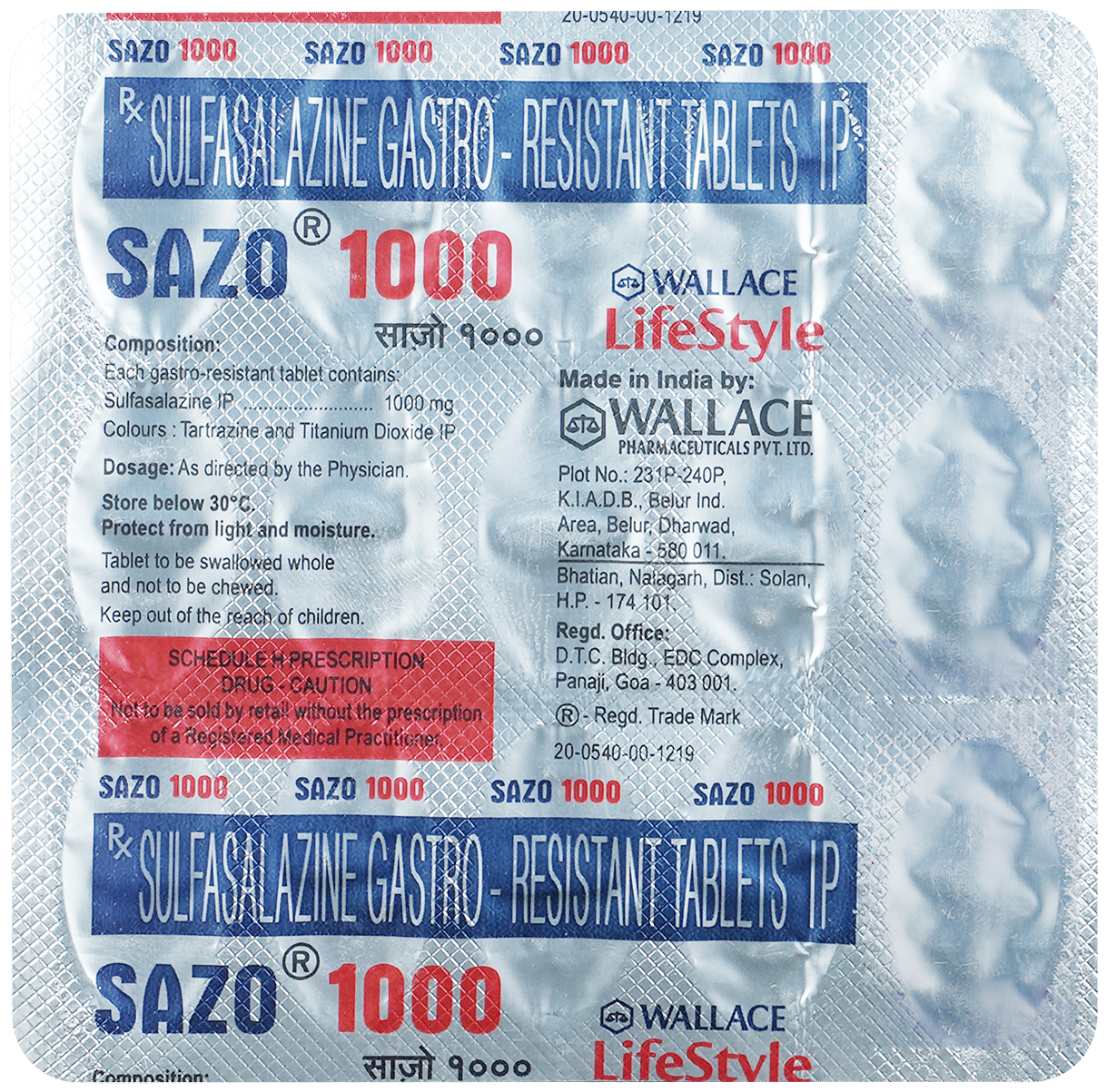 Sazo 1000 Tablet - Image 2