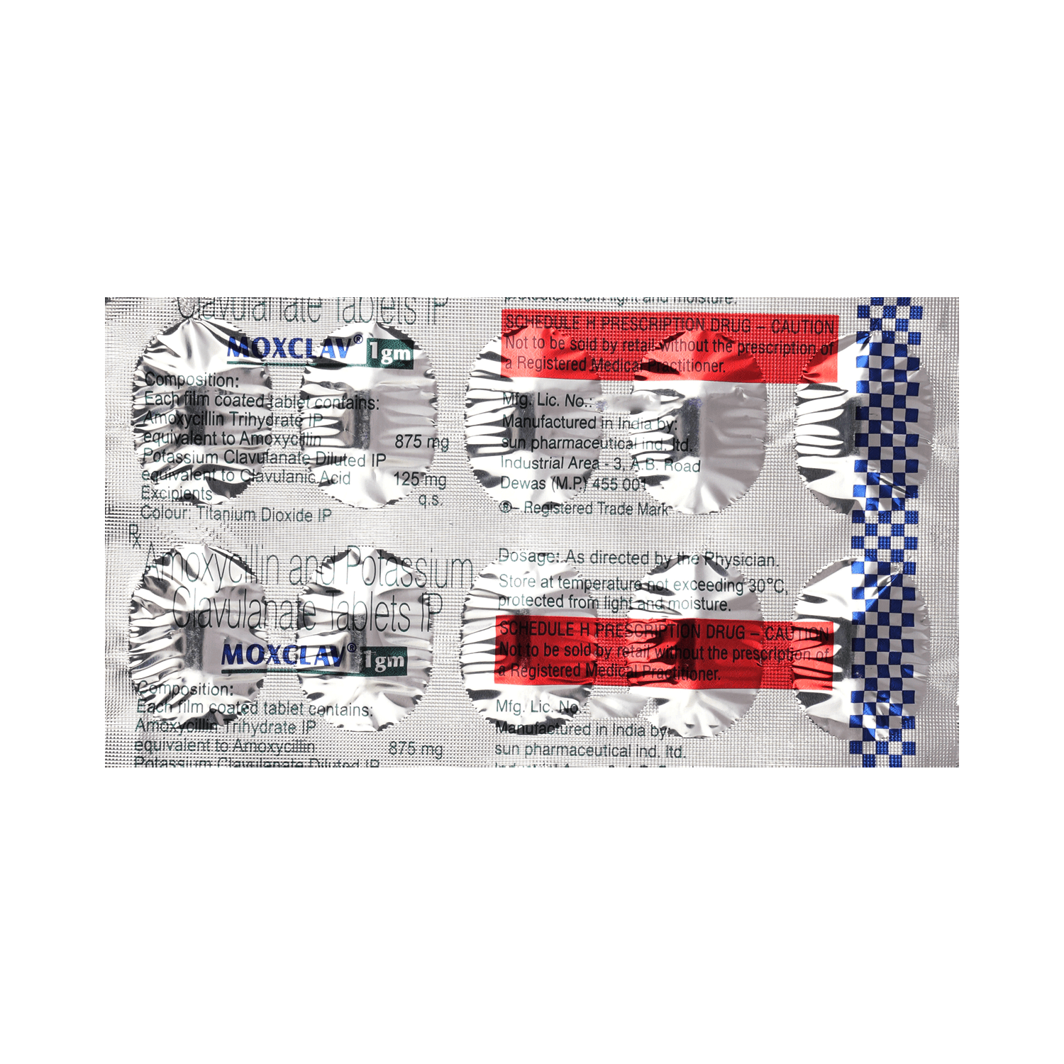 Moxclav 1gm Tablet - Image 3