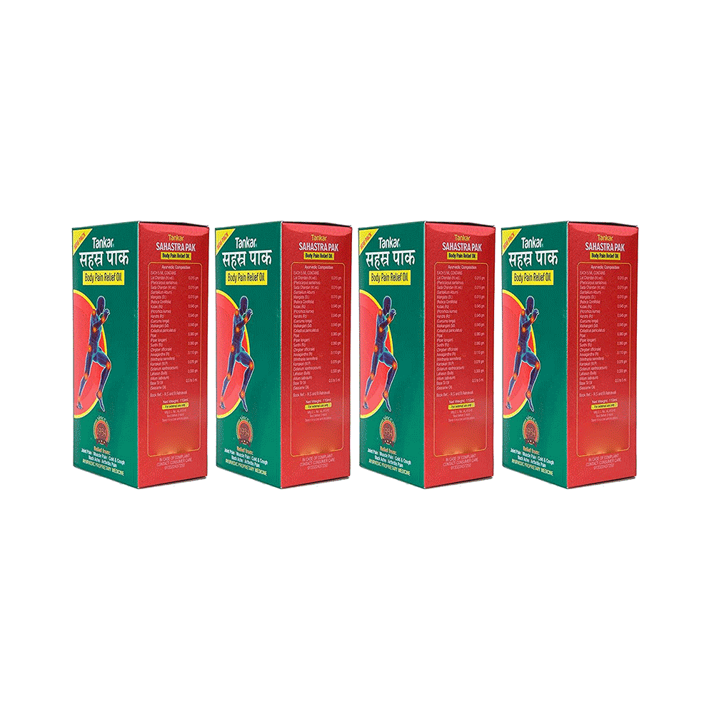 Tankar Sahstrapak Body Pain Relief Oil(110ml Each) - Image 2