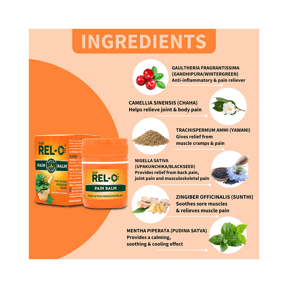 GKD Rel-O Pain Balm (8ml Each) - Image 5