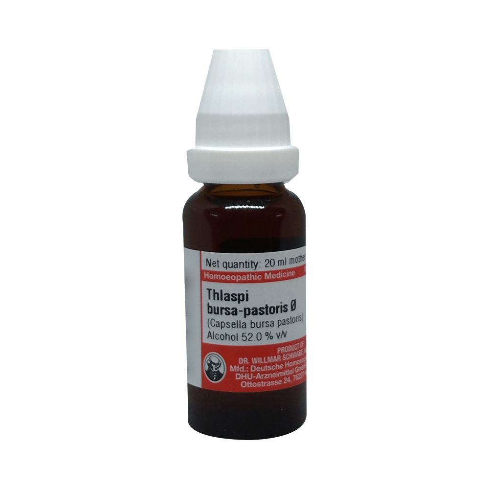 Dr Willmar Schwabe Germany Thlaspi Bursa-Pastoris (Capsella Bursa Pastoris) Mother Tincture Q