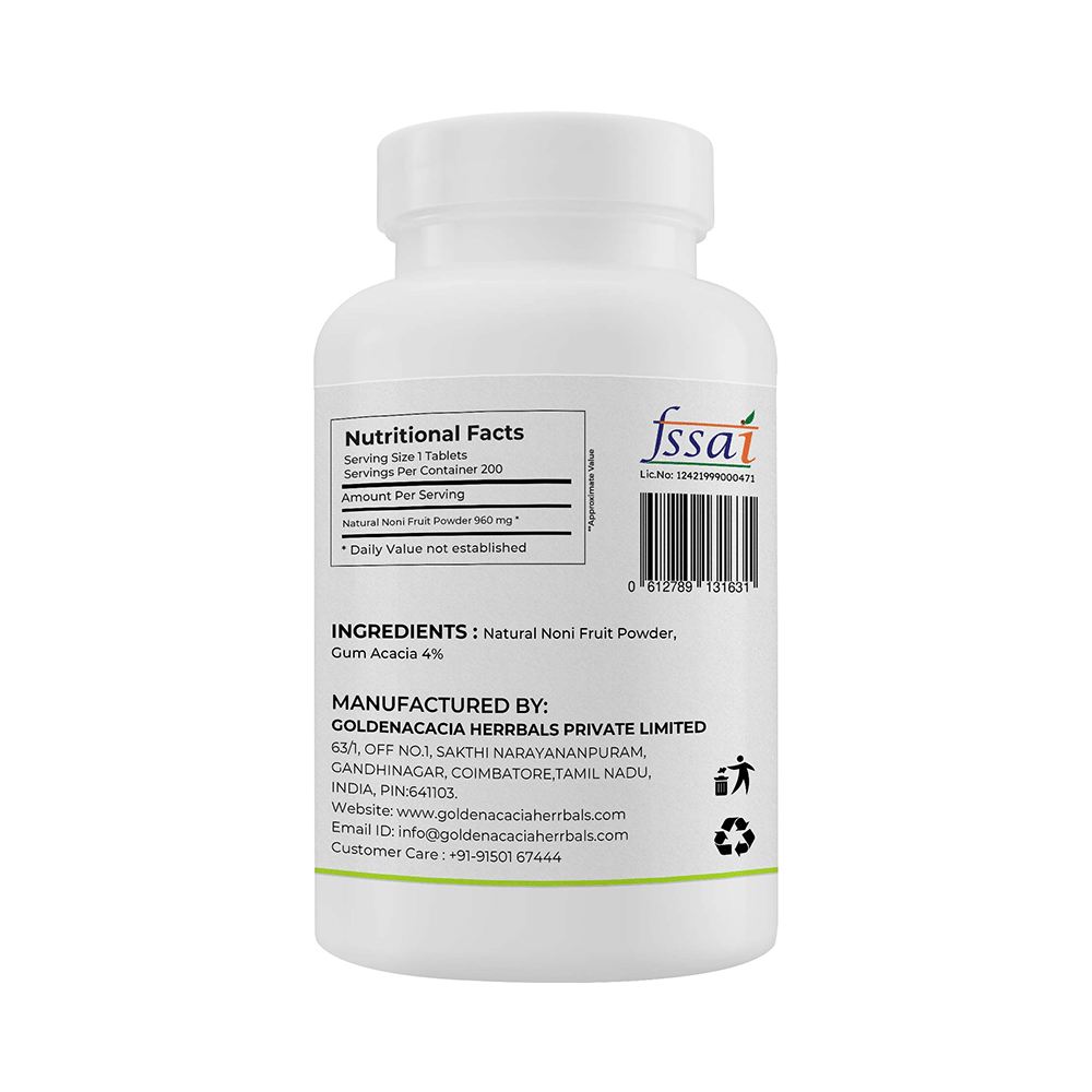 Goldenacacia Herrbals Noni 1000mg Tablet - Image 4