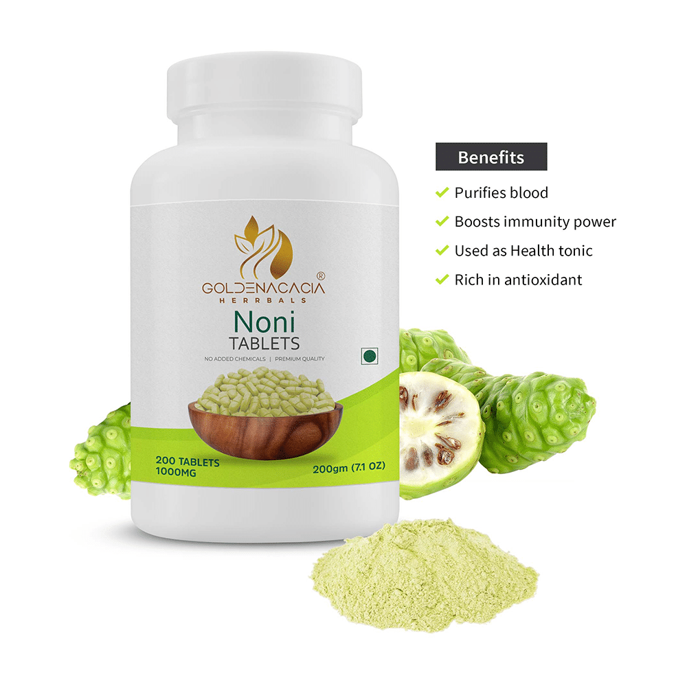 Goldenacacia Herrbals Noni 1000mg Tablet - Image 2