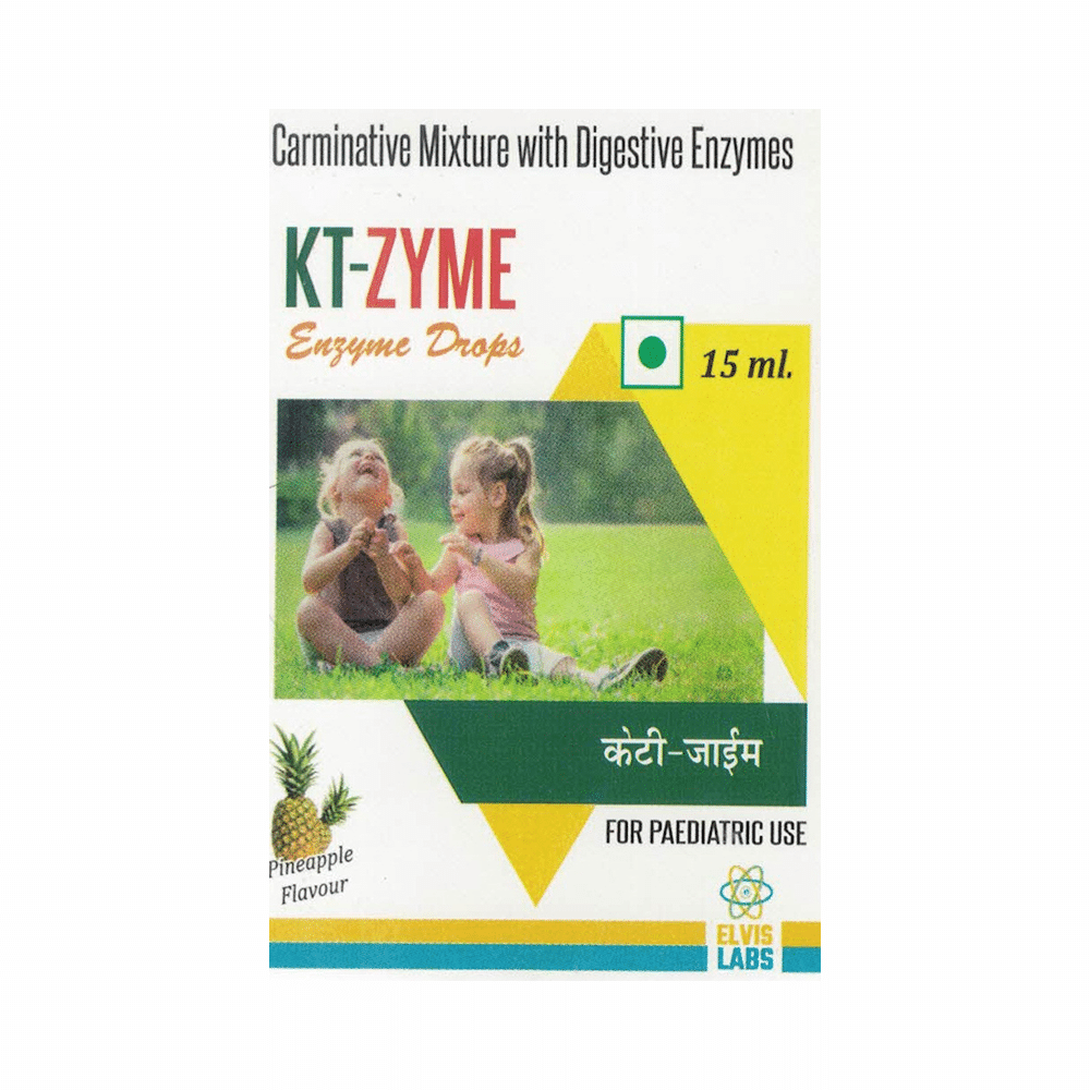 KT-Zyme Oral Drops Pineapple - Image 1