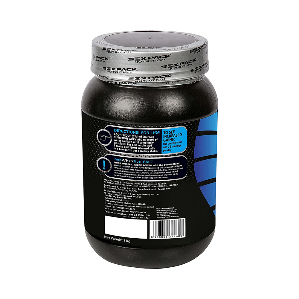 Sixpack Nutrition Whey ABC Protein Powder Mango Dolly - Image 3