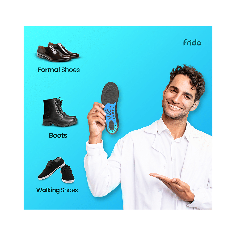 Frido Dual Gel Insoles UK 5-9 - Image 6