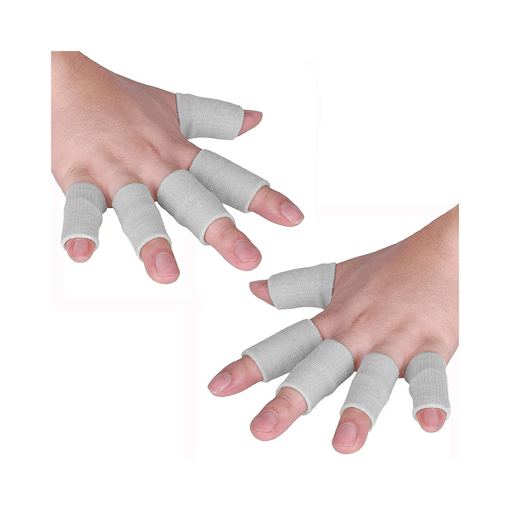 Joyfit Finger Sleeves for Support Grey