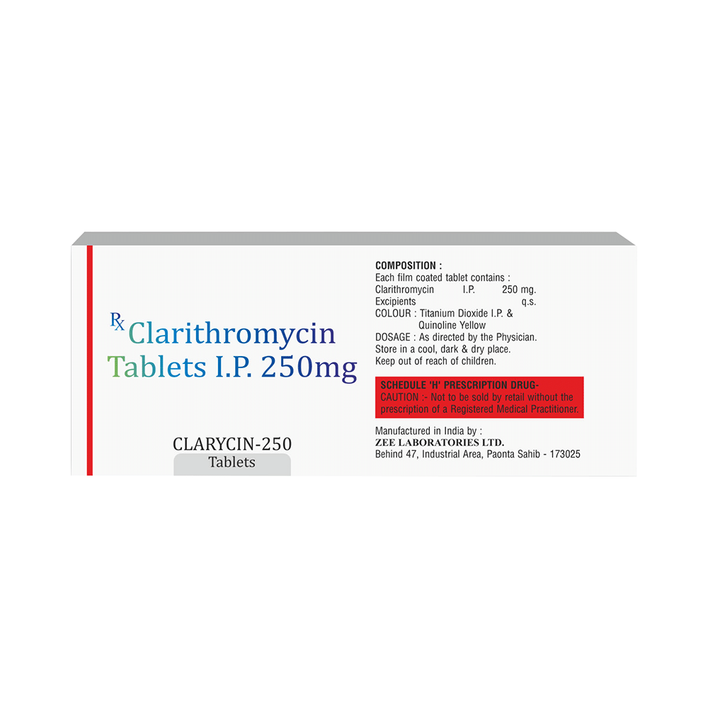 Clarycin 250 Tablet - Image 2