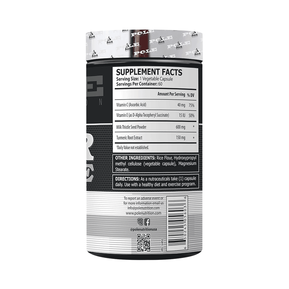 Pole Nutrition Liver Cleanse Veg Capsule - Image 2