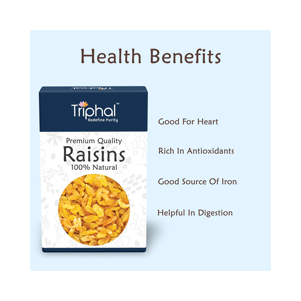 Triphal 100% Natural Premium Quality Raisins for Heart Health & Digestion - Image 3
