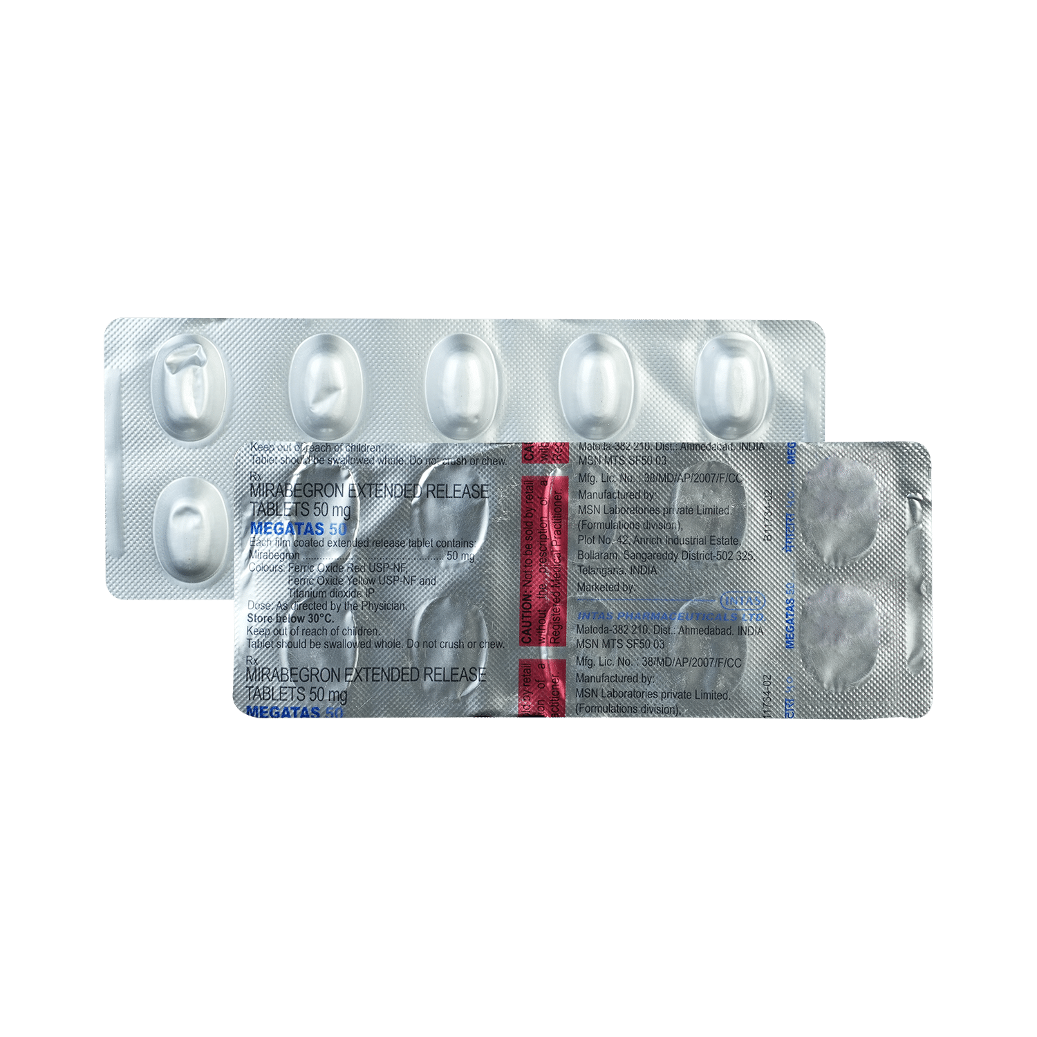 Megatas 50 Tablet ER - Image 1