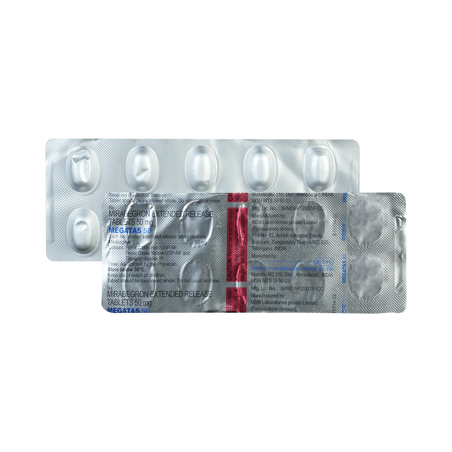 Megatas 50 Tablet ER