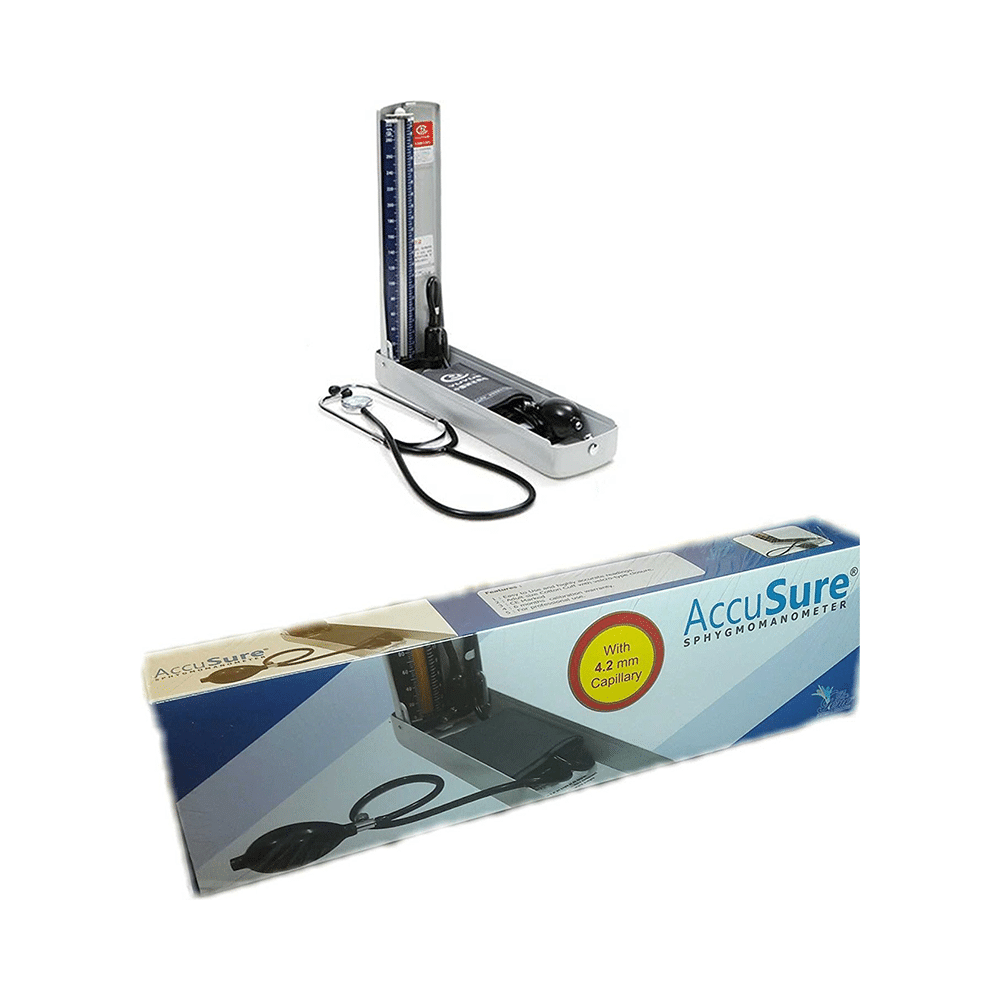 AccuSure Mercury Sphygmomanometer