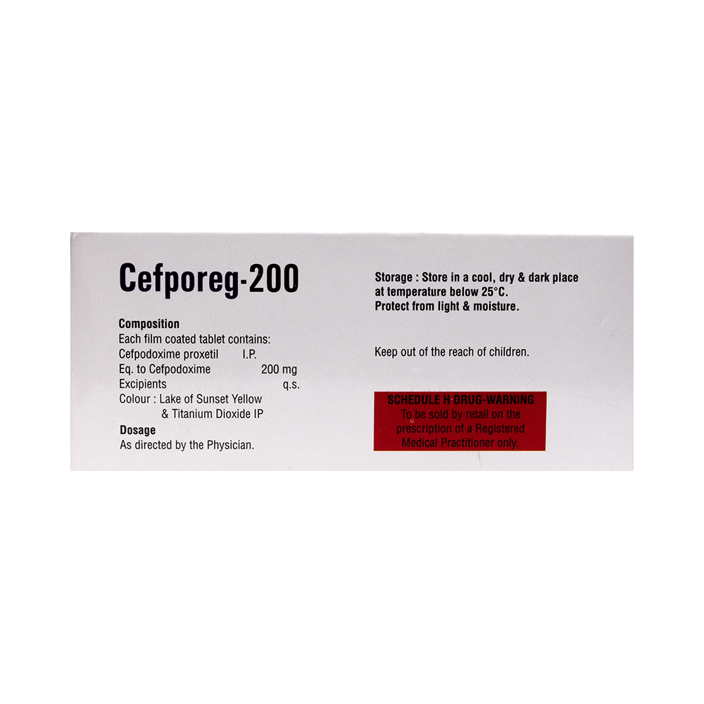 Cefporeg 200 Tablet - Image 2