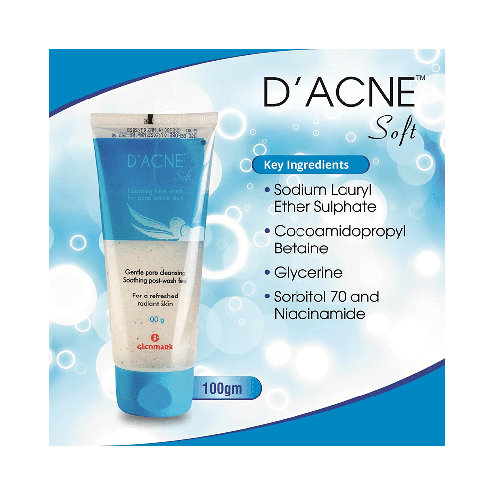 D Acne Soft Face Wash - Image 3