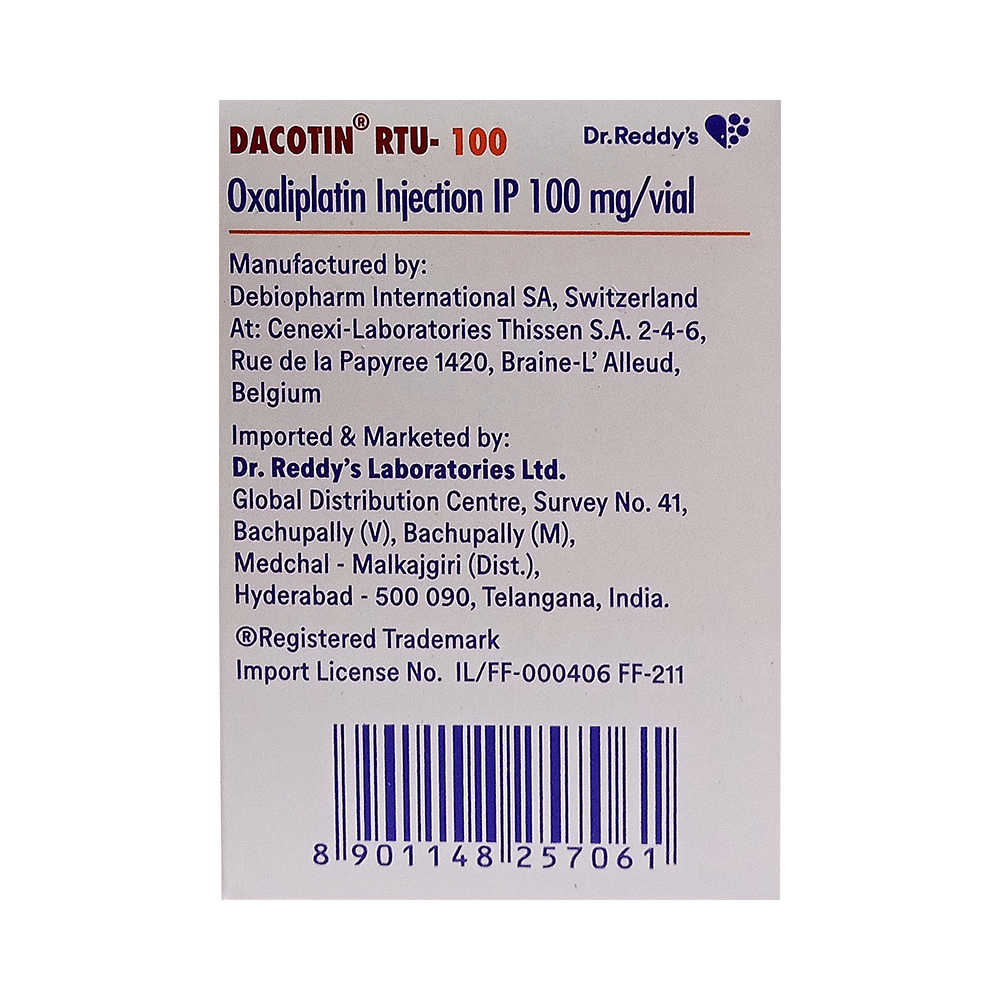 Dacotin RTU 100 Injection - Image 3