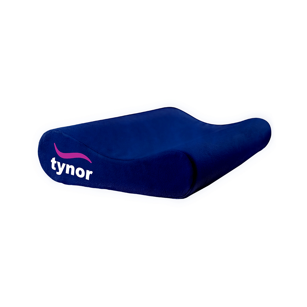 Tynor Contoured Cervical Pillow Memory Foam Blue Universal