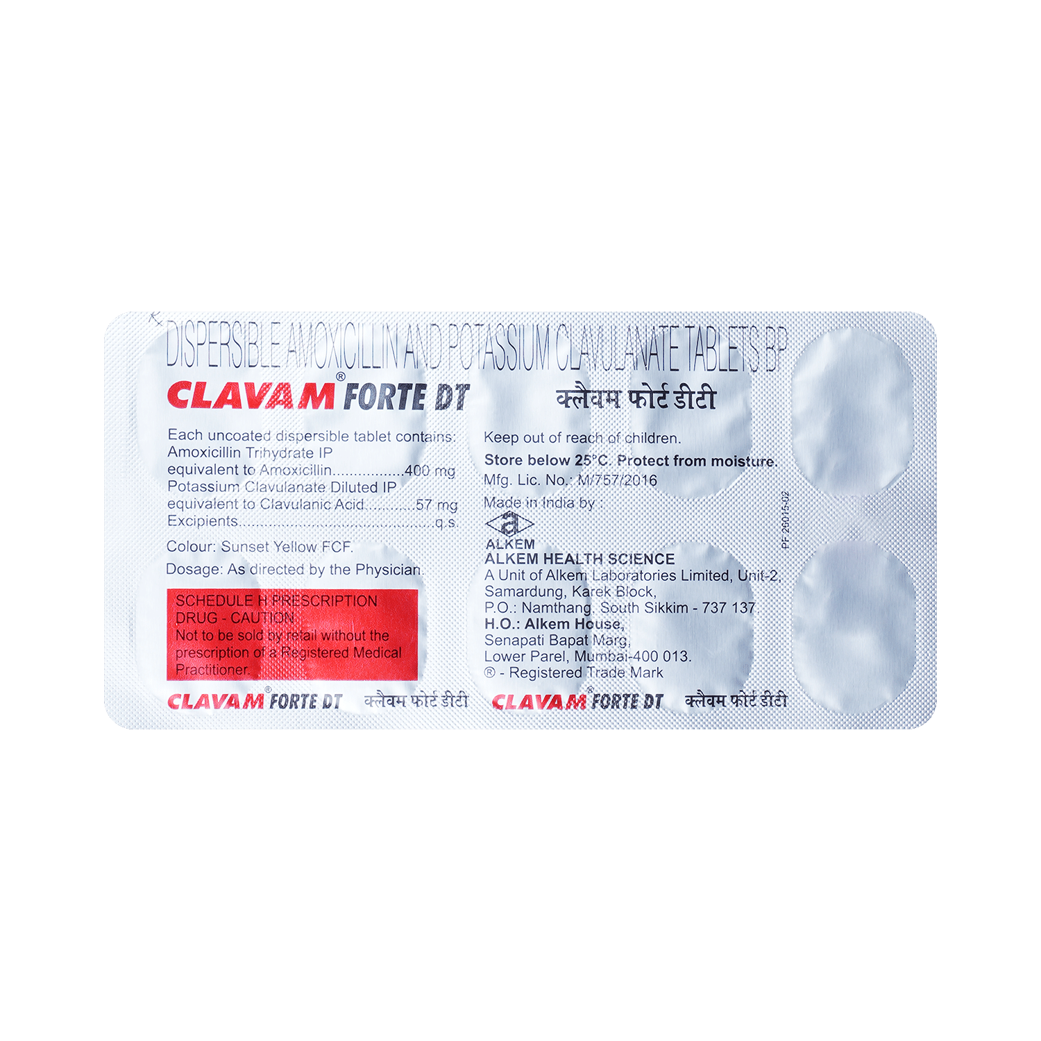 Clavam Forte DT Tablet - Image 5