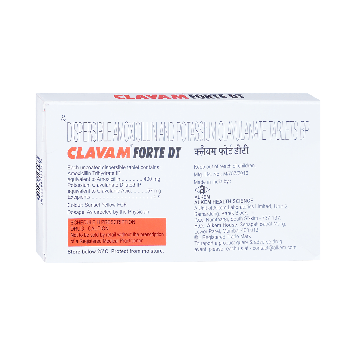 Clavam Forte DT Tablet - Image 3
