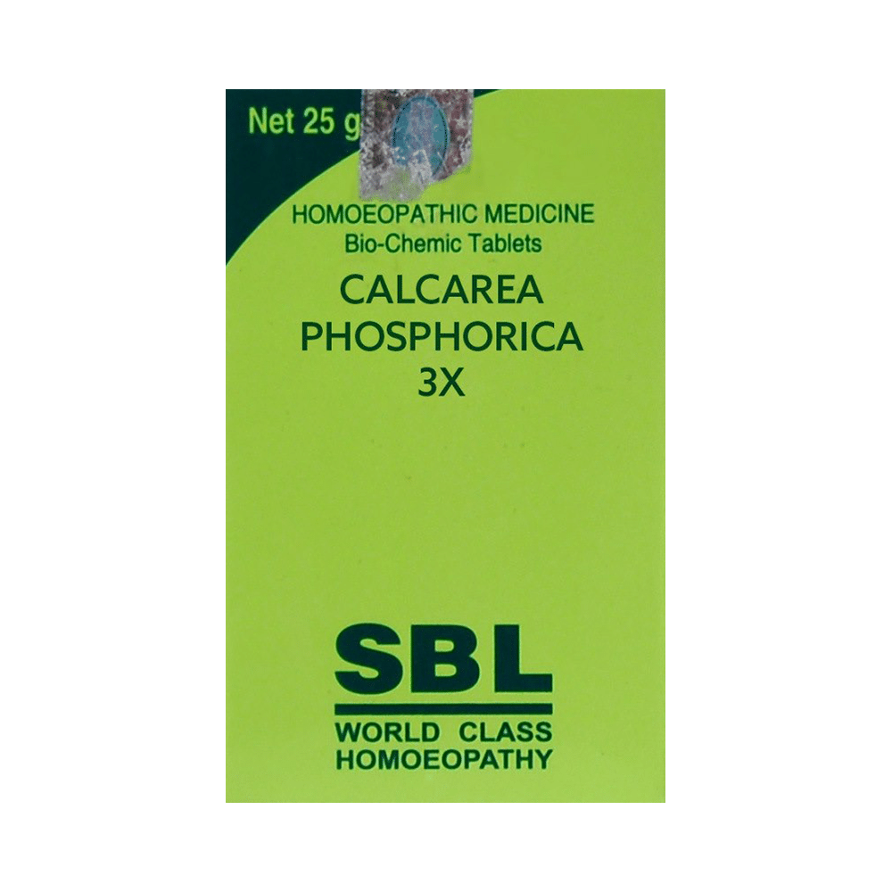 SBL Calcarea Phosphorica Biochemic Tablet 3X - Image 1
