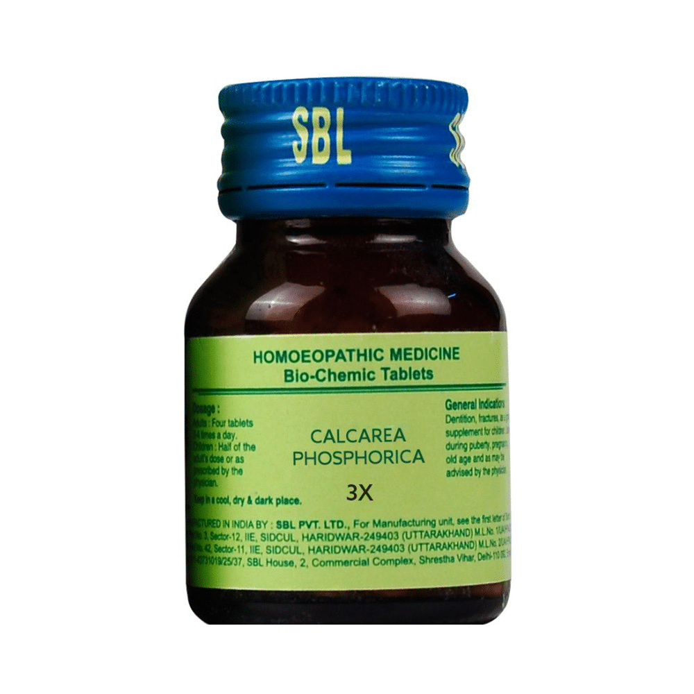 SBL Calcarea Phosphorica Biochemic Tablet 3X - Image 2