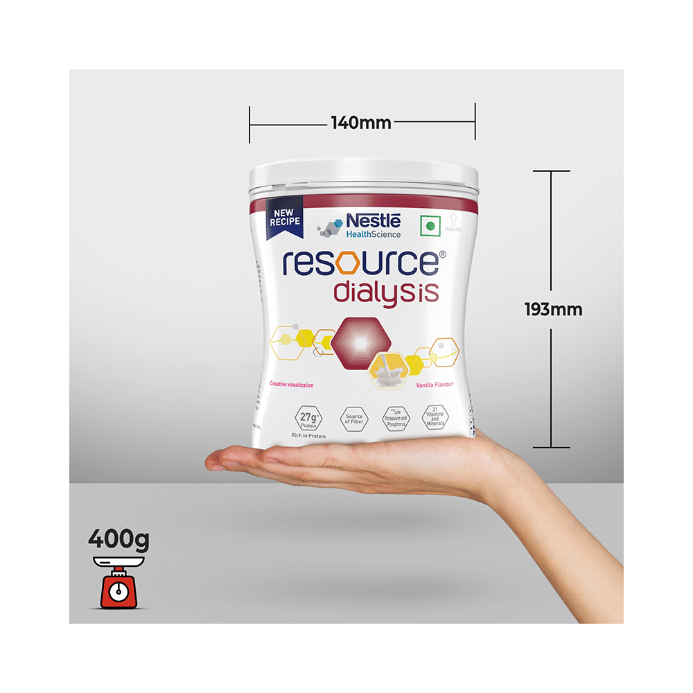 Nestle Health Science Resource Dialysis Supplement with Protein, Low GI & Electrolytes | Flavour Powder Vanilla - Image 7