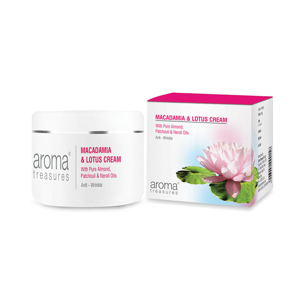 Aroma Treasures Macadamia and Lotus Anti-Wrinkle Cream - Image 1