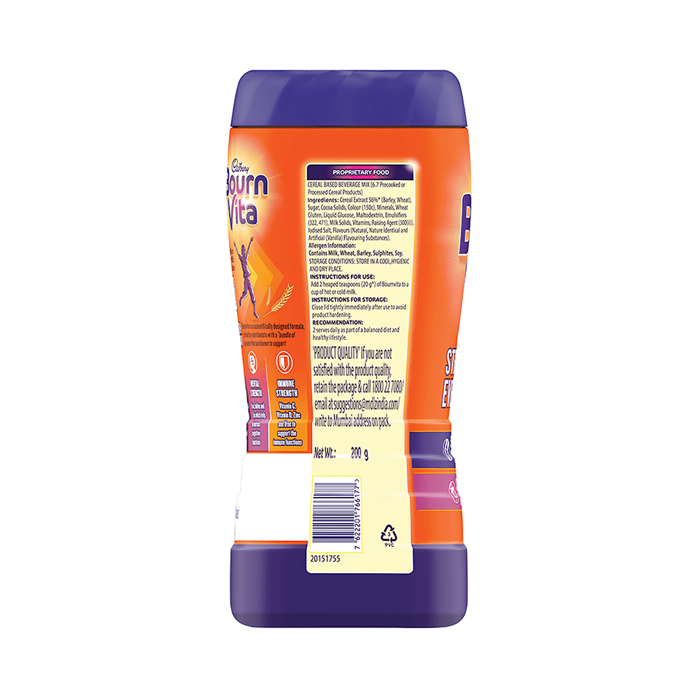 Bournvita Cadbury Bournvita with Vitamin D for Strength/Chocolate Chocolate - Image 3