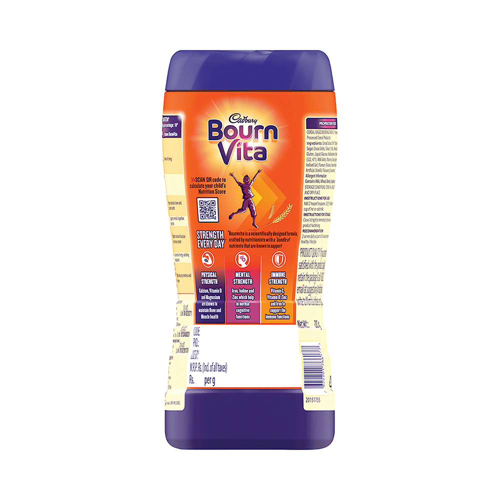 Bournvita Cadbury Bournvita with Vitamin D for Strength/Chocolate Chocolate - Image 2