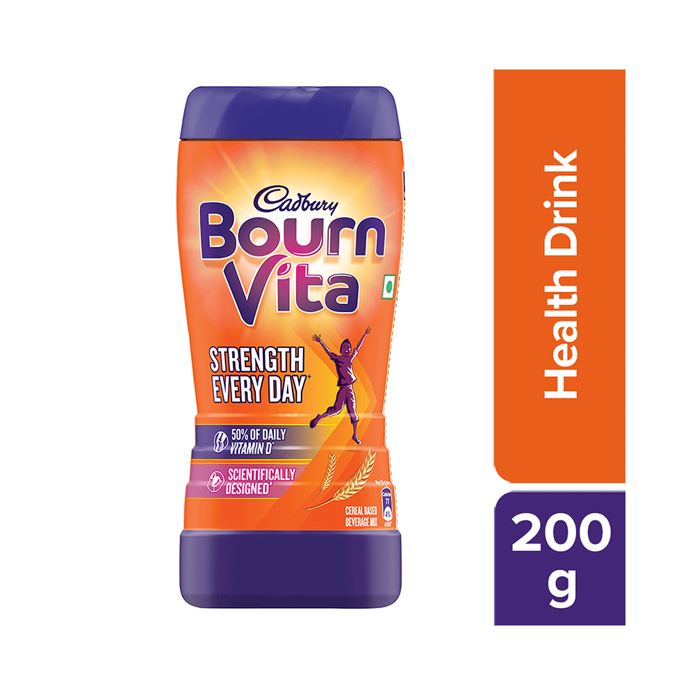 Bournvita Cadbury Bournvita with Vitamin D for Strength/Chocolate Chocolate - Image 4