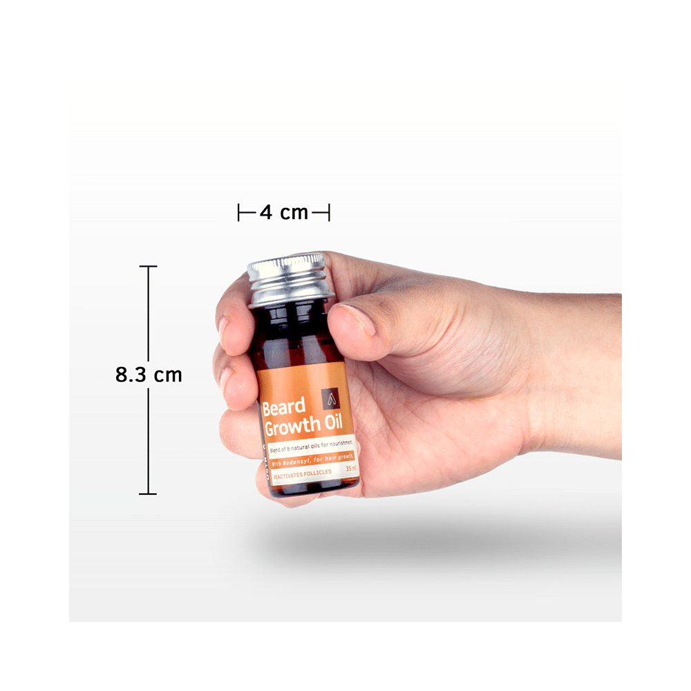 Ustraa Beard Growth Oil with Redensyl, 8 Natural Oils including Jojoba Oil, Vitamin E for Hair Care | No Harmful Chemicals - Image 6