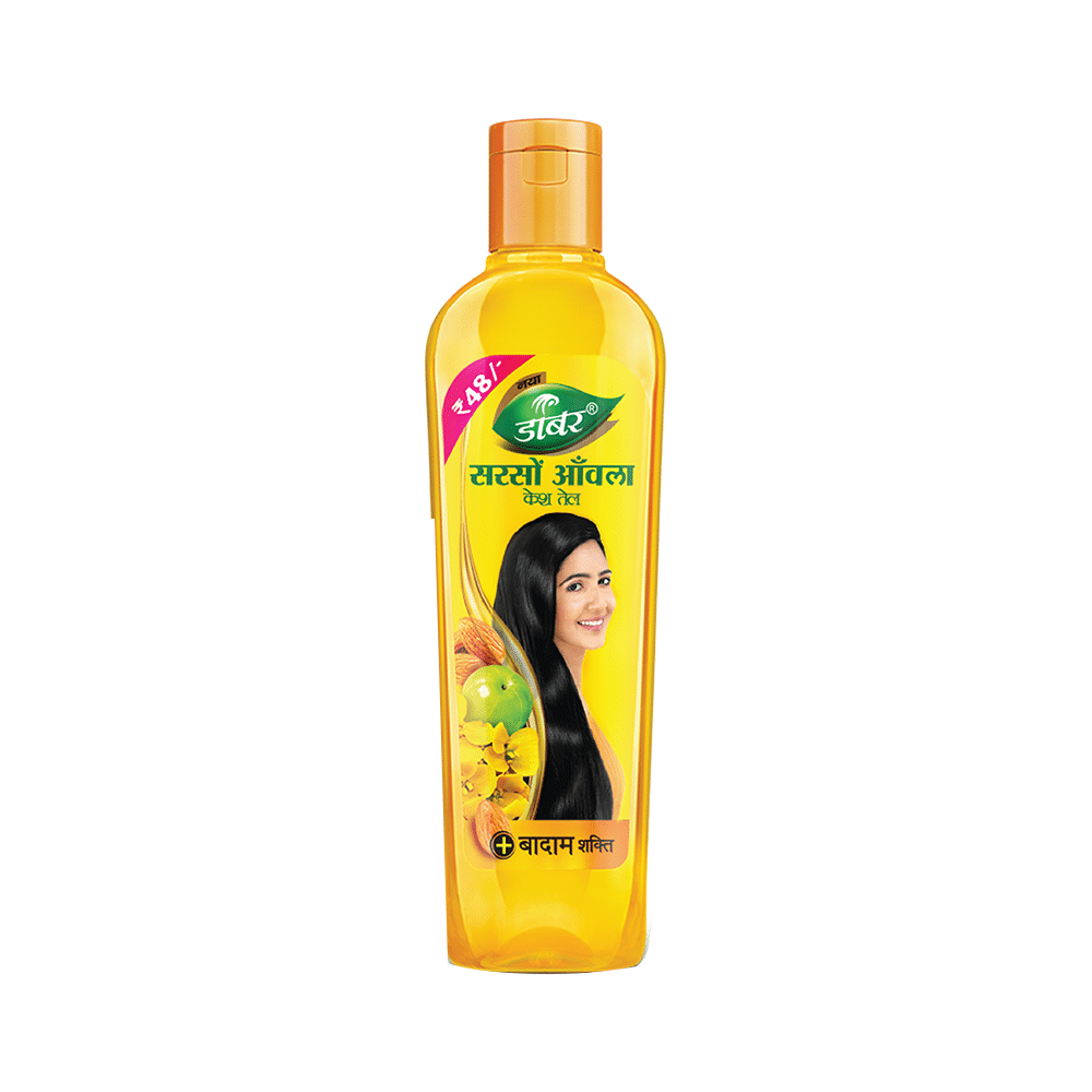 Dabur Sarson Amla Kesh Tel | Supports Hair Health - Image 1