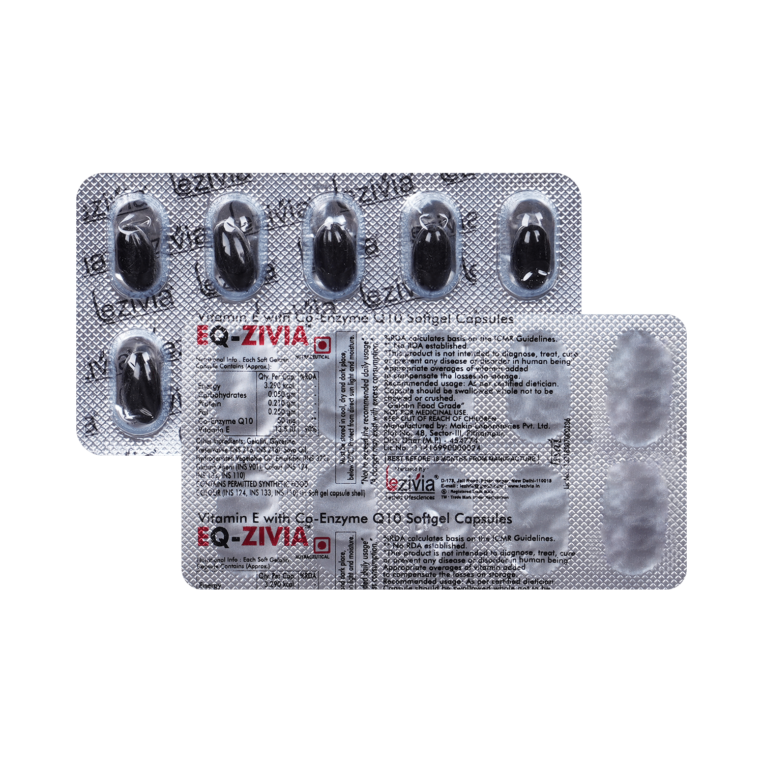EQ-Zivia Soft Gelatin Capsule - Image 1