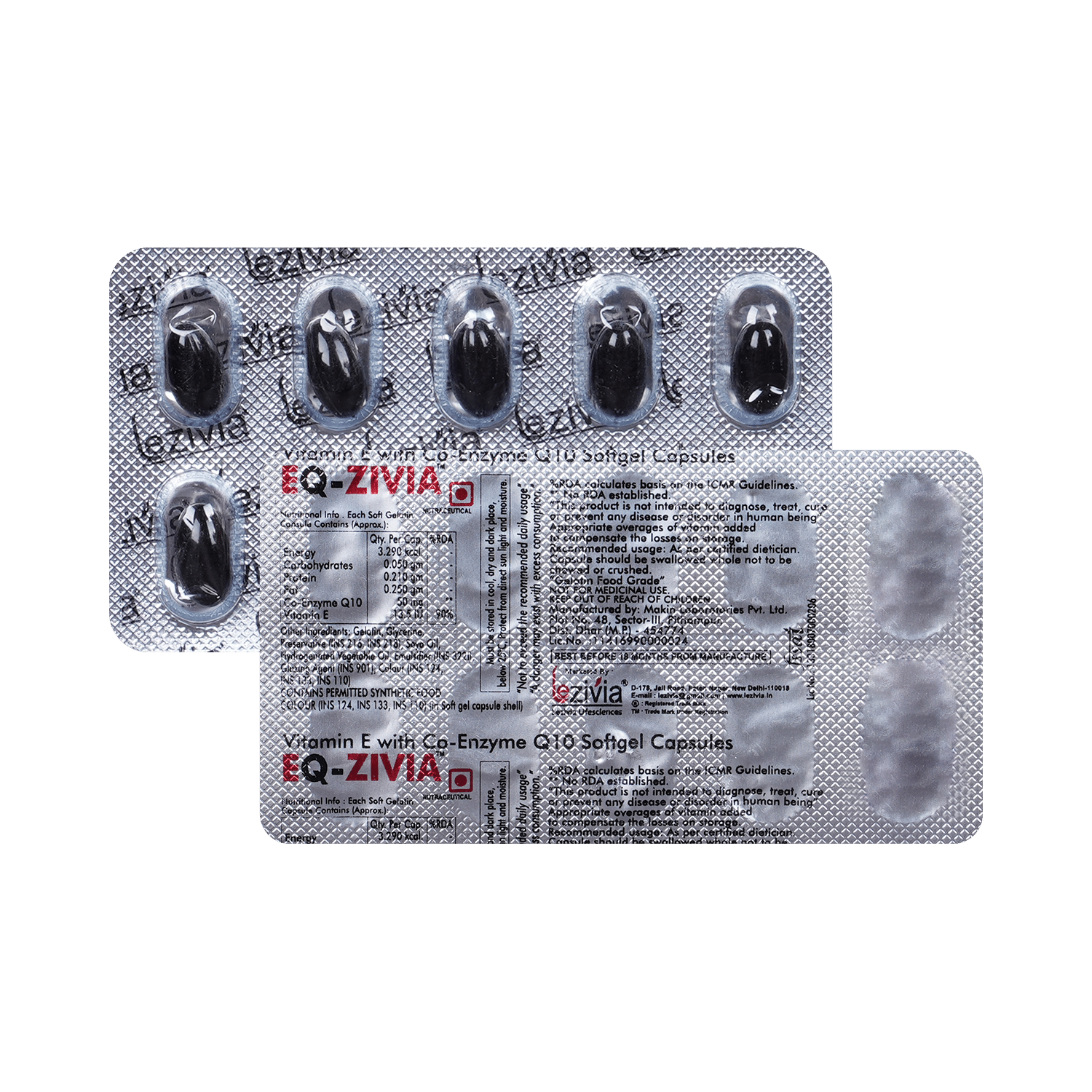 EQ-Zivia Soft Gelatin Capsule
