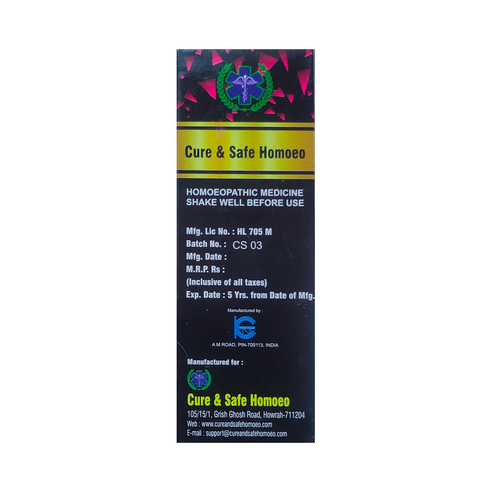 Cure & Safe Homoeo C8 Erecto Impo Oral Drops - Image 3