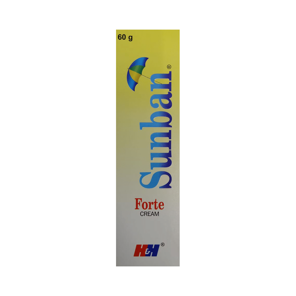 Sunban Forte Cream | Broad Spectrum SPF 50+ for UVA/UVB Protection