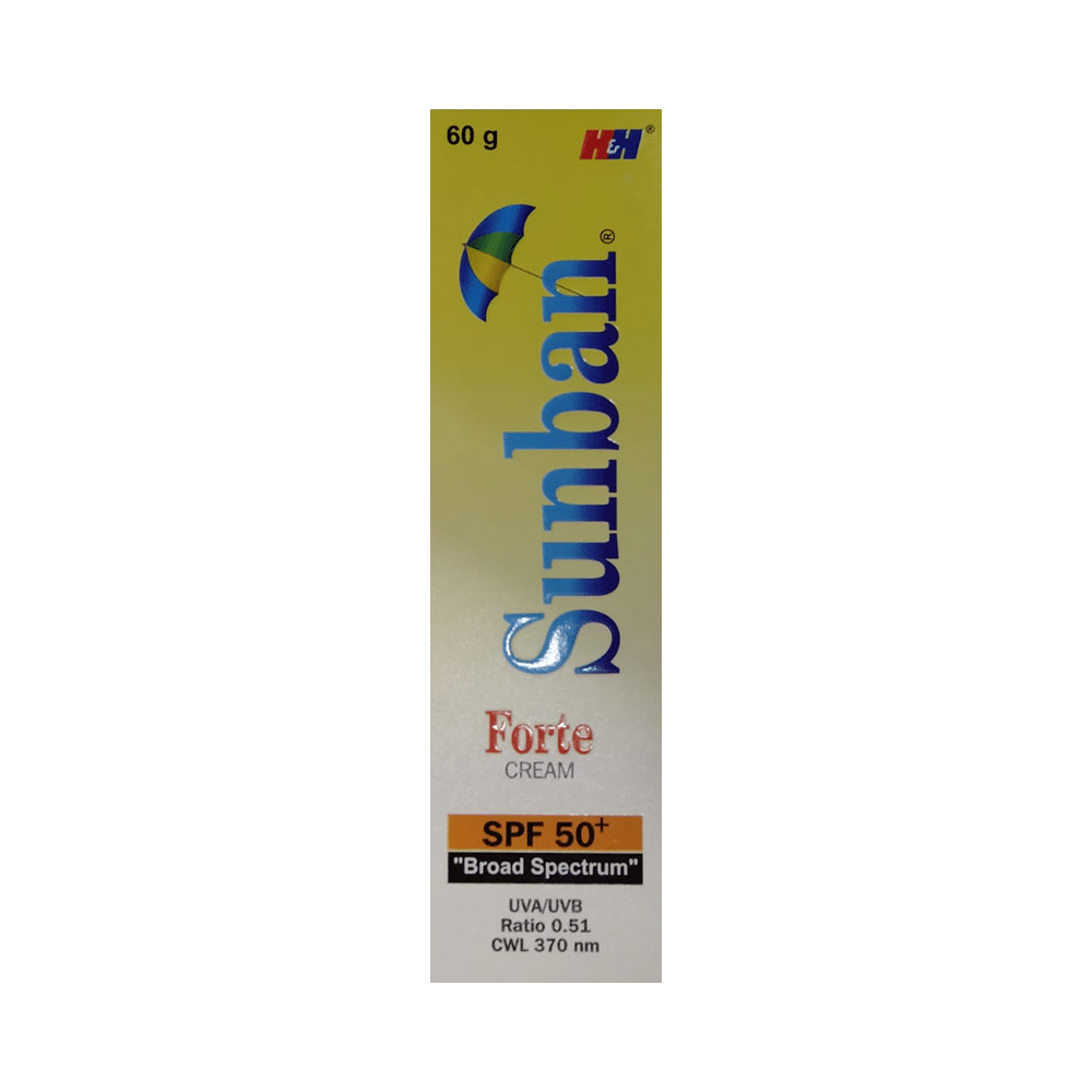 Sunban Forte Cream | Broad Spectrum SPF 50+ for UVA/UVB Protection - Image 2