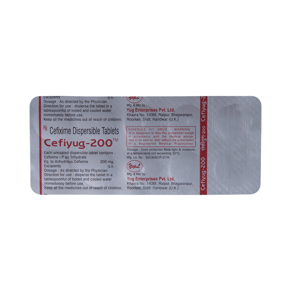 Cefiyug 200 Tablet - Image 5