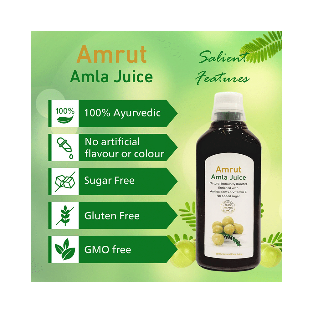 Amrut Amla Juice (500ml Each) - Image 7