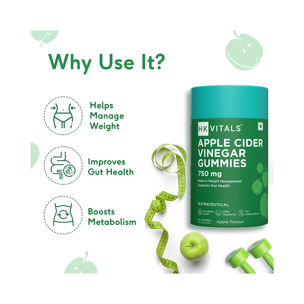 HK Vitals Apple Cider Vinegar 750mg Gummies - Image 5