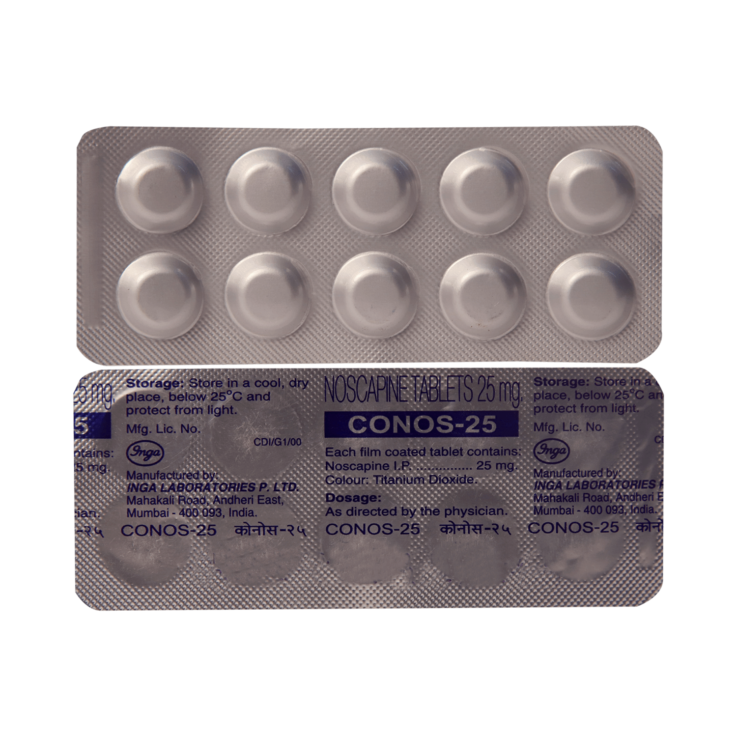 Conos 25mg Tablet - Image 1