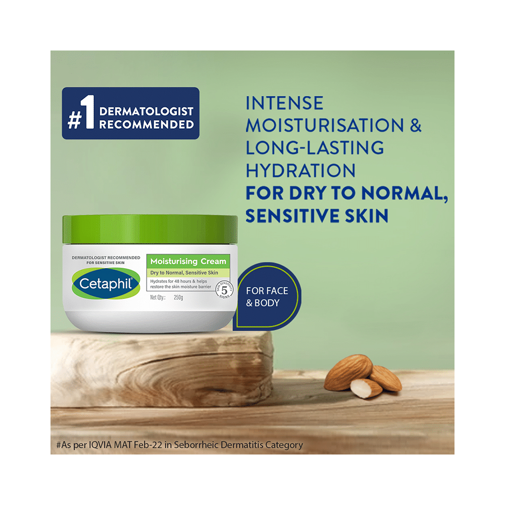 Cetaphil Moisturising Cream | Face Care Product for Dry to Normal, Sensitive Skin Dry to Normal, Sensitive Skin - Image 3