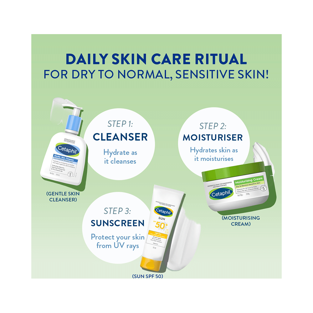 Cetaphil Moisturising Cream | Face Care Product for Dry to Normal, Sensitive Skin Dry to Normal, Sensitive Skin - Image 7