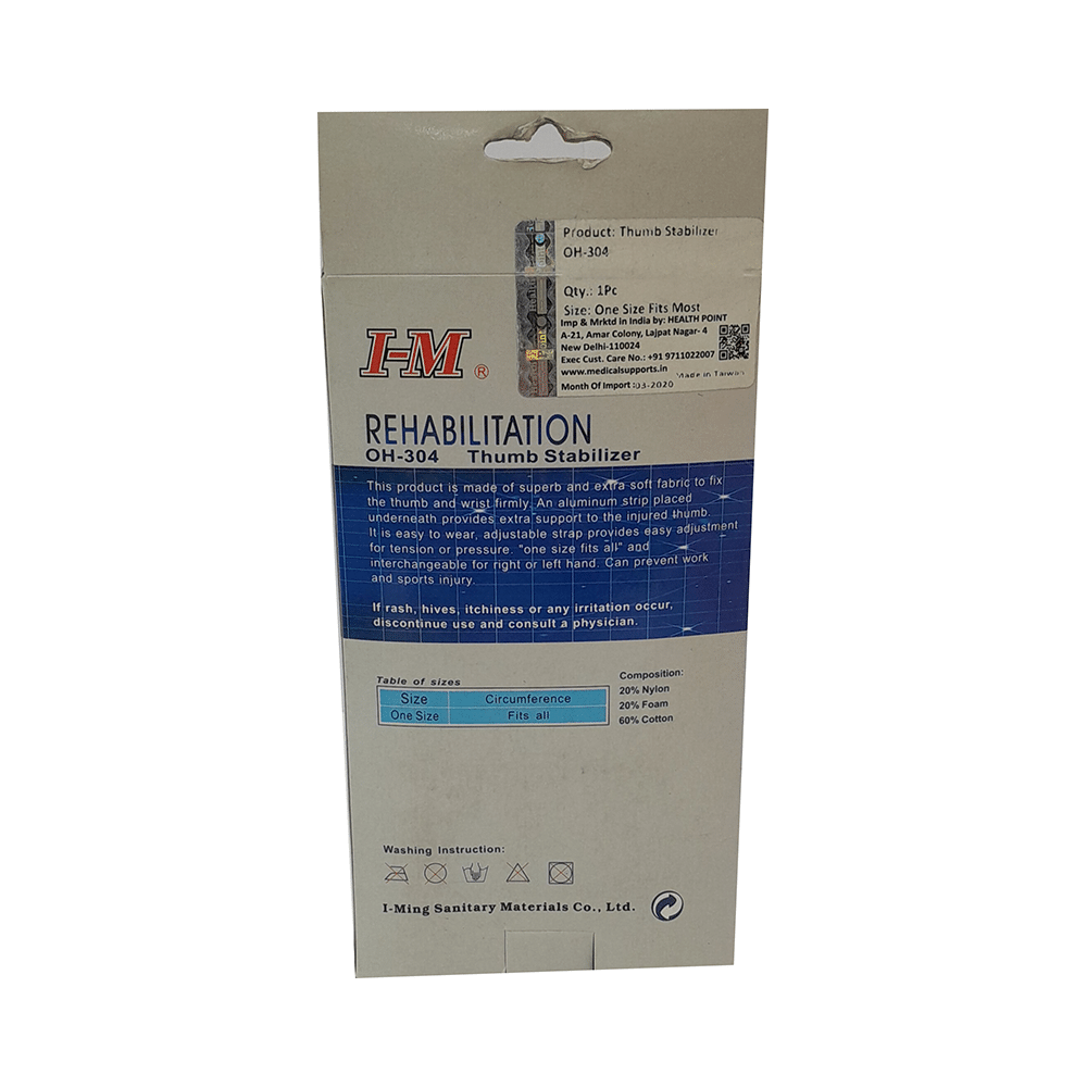 Health Point OH-304 Thumb Stabilizer Free Size - Image 3