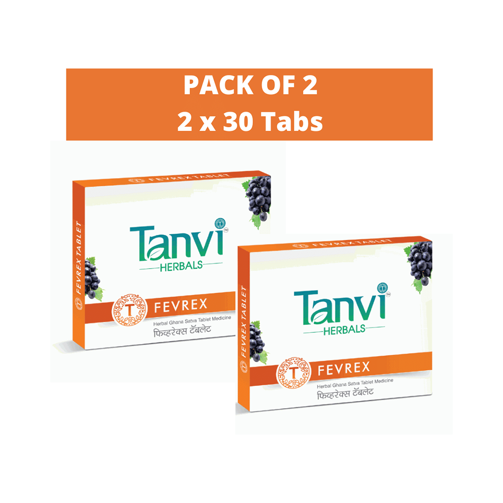 Tanvi Herbals Fevrex Tablet (30 Each) - Image 2