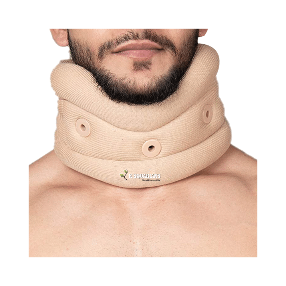 K Squarians Cervical Collar Soft With Support Extra Large - Image 5