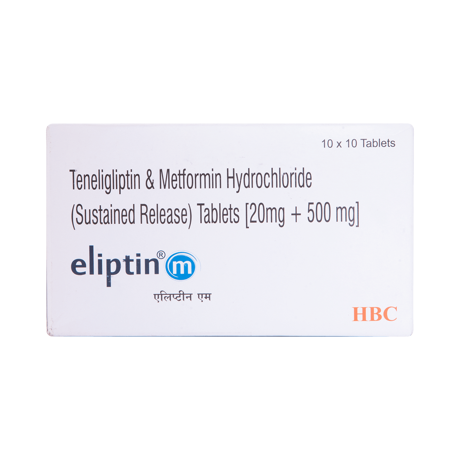 Eliptin M 500mg/20mg Tablet SR - Image 2