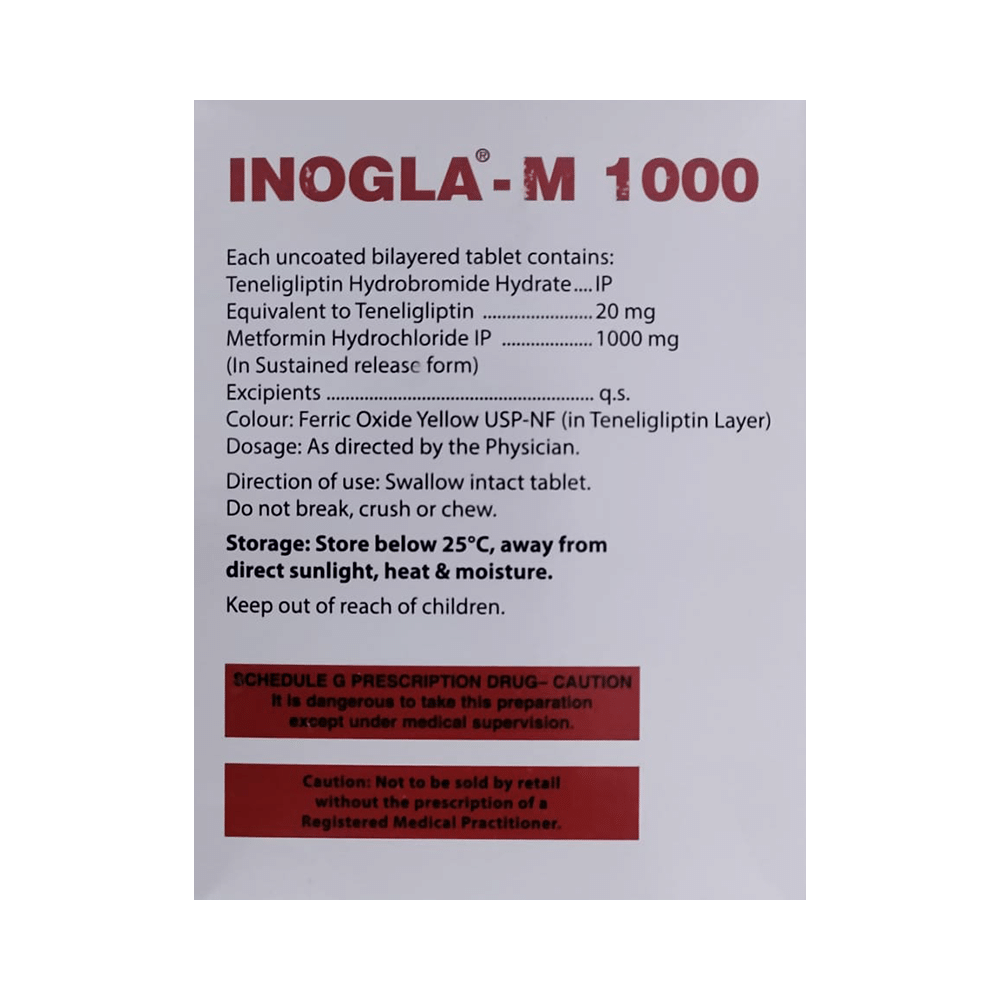 Inogla-M 1000 Tablet PR - Image 2